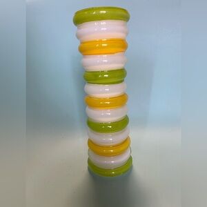 Beehive Mid Century Venetian Glass Vase